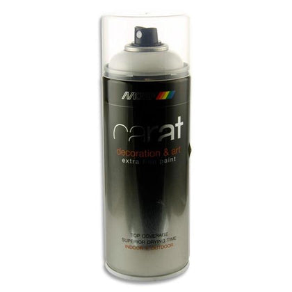 400ml Can Art Pure White Spray Paint by Carat