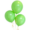 Bag of 100 Neon Green Colour 12" Latex Balloons