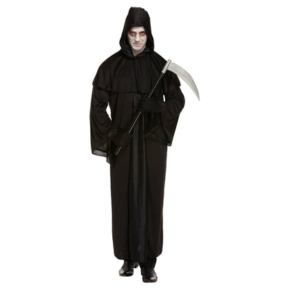 Adult Grim Reaper Death Fancy Dress Up Costume