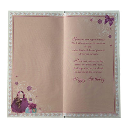Happy Birthday With Love To My Wife Soft Whispers Card