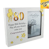 Juliana Light Up Frame 4 x 6" 80th Birthday