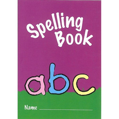 A6 Exercise Book with Spelling Cover