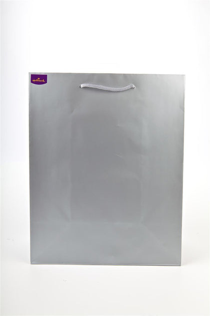 Hallmark Silver Small Plain Gift Bags wedding & birthday gift bag
