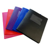 A5 Red Flexible Cover 10 Pocket Display Book