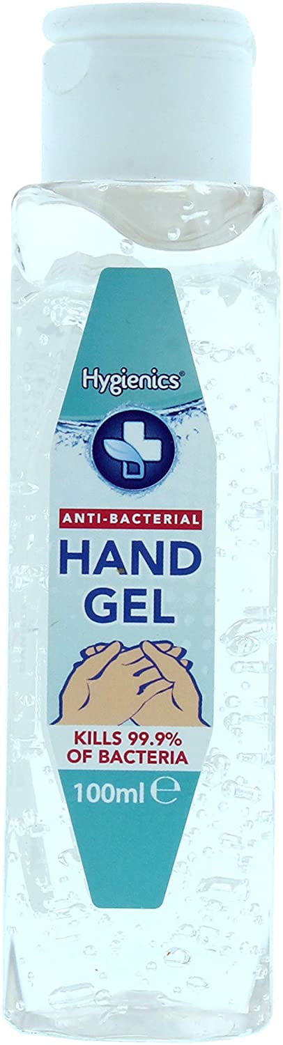 Hygienics 100ml Hand Gel 70% Alcohol Content