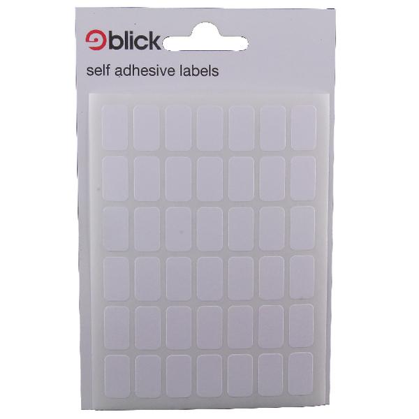5880 Labels Blick White Labels in Bags 9x16mm (20 Packs of 294 labels)