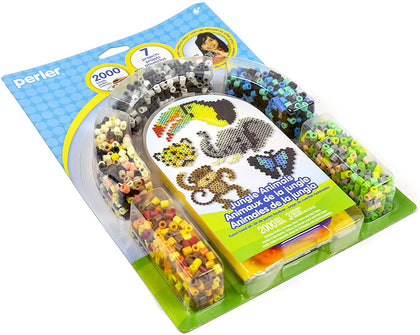 Pack of 2000 Jungle Animal Design Beads