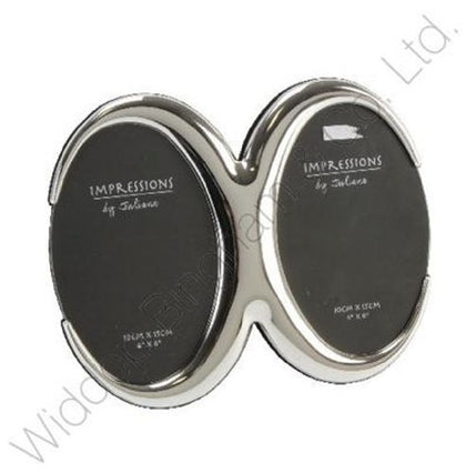 Impressions Silverplated Double Rounded Frame 4
