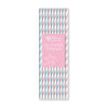 Pack of 20 Baby Shower Party Blossom Paper Straws