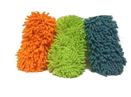 3 x Assorted Microfibre car cleaning household sponges valet wax buff Yuzet