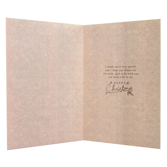 Christmas Card To Girlfriend 'You Mean A Lot'