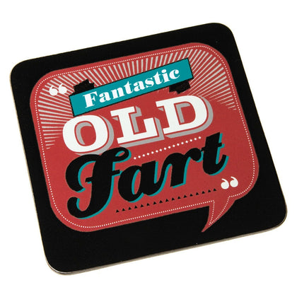 Back Chat 'Fantastic Old Fart' Coaster