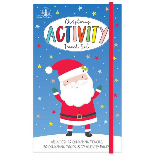 Foldable Christmas Activity Travel Set