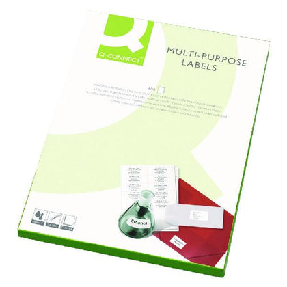 Multipurpose Labels 63.5x46.5mm 18 Per Sheet White (Pack of 1800)