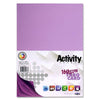 Pack of 50 Sheets A4 Taro Purple 160gsm Card by Premier Activity