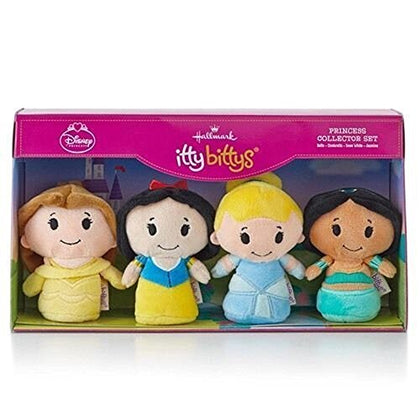 Hallmark Itty Bittys Disney Princess Collector Set - Belle, Cinderella, Snow White, Jasmine Limited Edition
