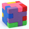 Puzzle Cube Eraser Rainbow Colour