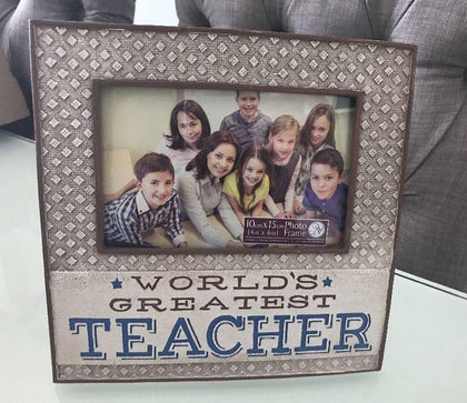 World Best Teacher Photo Frame
