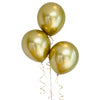 Bag of 50 Metallic Gold Colour 12" Latex Balloons