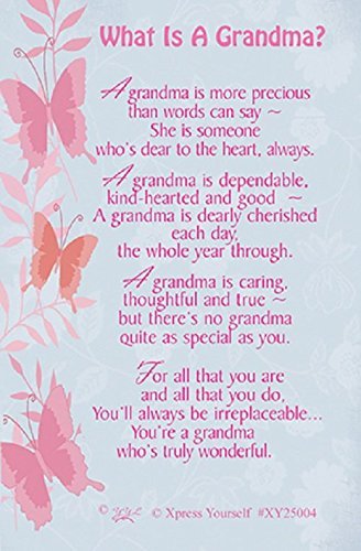 What Is A Grandma Nice Verse Xpress Yourself Keepsake Greeting Card
