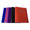 A4 Red Flexible Cover 100 Pocket Display Book