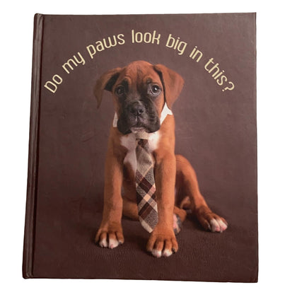 Do my paws look big in this A6 Notebook Note Pad Cute Animal Pet Dog