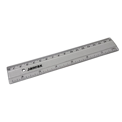 15cm Transparent Plastic Ruler by Janrax