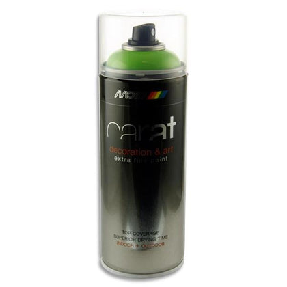 400ml Can Art Lime Green Spray Paint by Carat