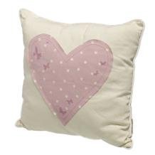 Heart Floral Design Pillow Cushion