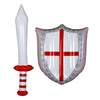Inflatable England Sword and Shield