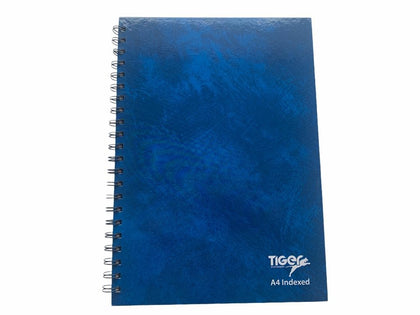 A4 Twinwire A-Z Index Notebook Cloud Cover Design