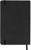 Silvine A5 Executive Soft Feel Black Notebook Journal