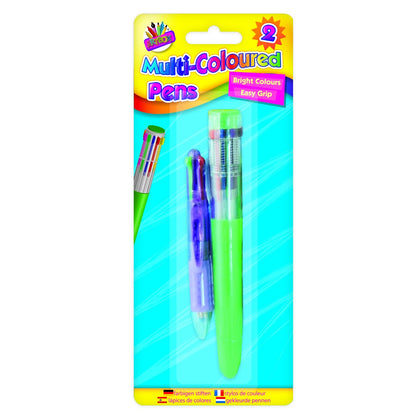 Multicolor Retractable Ball Pen