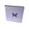 Sophia Gift Collection Lilac Album 4x6 With Butterfly & Crystal