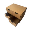 Kraft Desktop Organiser Drawers Cardboard DIY Storage Box