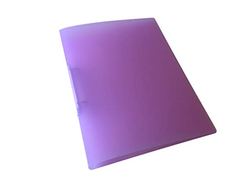 A4 Slim Pink Translucent Ringbinder