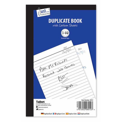 Full Size Carbon Sheets Duplicate Book