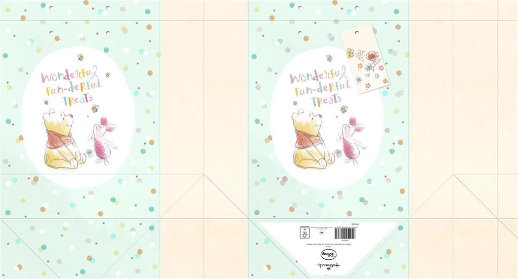 Hallmark Winnie the Pooh Gift Bag  Medium