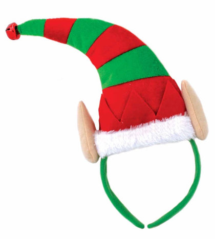 Plush Christmas Elf Headband