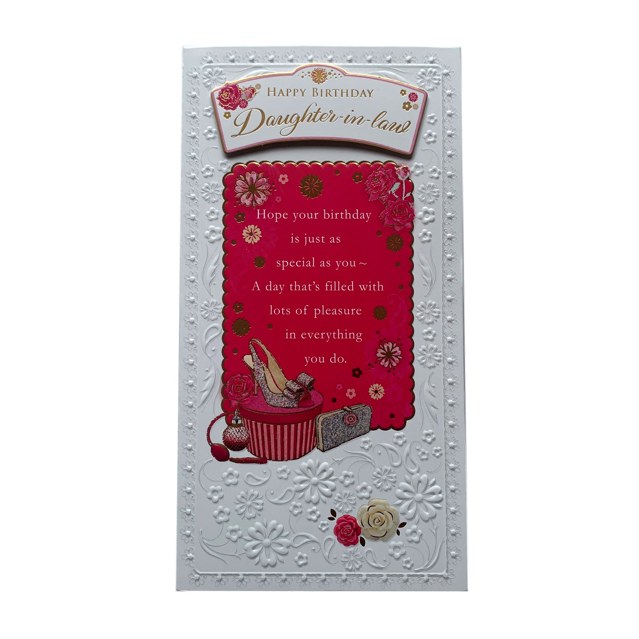 Happy Birthday Daughter-In-Law Soft Whispers Card