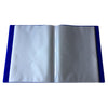 A4 Blue Flexible Cover 100 Pocket Display Book