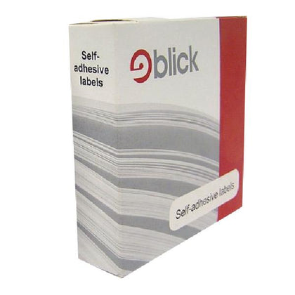 Pack of 400 blick labels in dispensers 25x50mm white