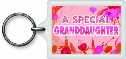 Special Granddaughter Sentimental Keyring - Birthday Christmas Gift
