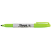 Lime Green Sharpie Fine Point Permanent Marker Pen
