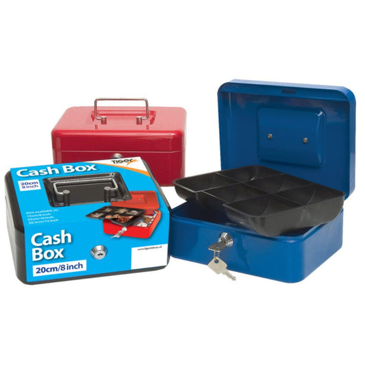 20cm (8") Metal Cash Box