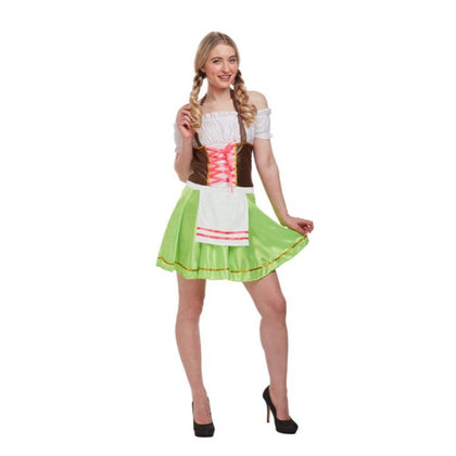 Bavarian Lady Adult Fancy Dress Costume