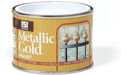 Tub of Metallic Gold Paint 180ml