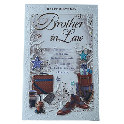Brother In Law On Your Birthday Opacity Card