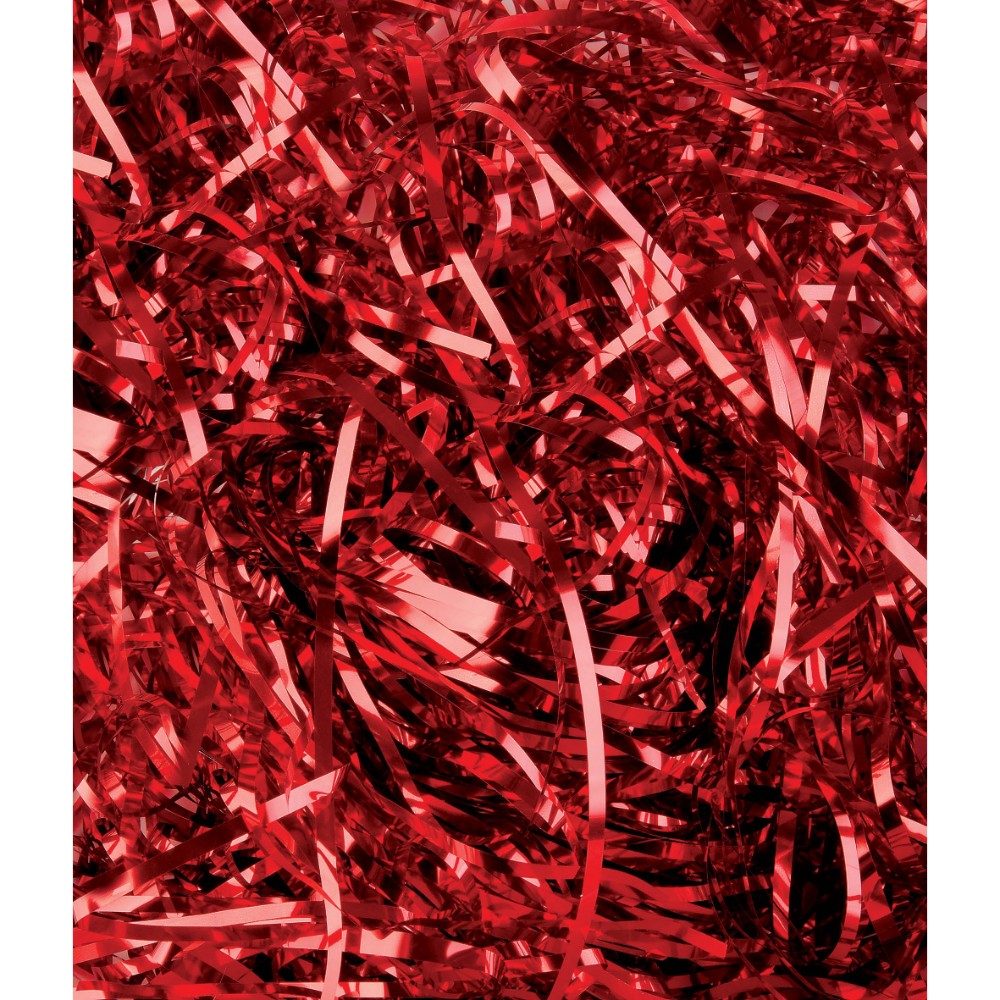 28g Red Metallic Shred– Choice Wholesale