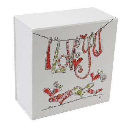Tracey Russell I Love You Keepsake Box
